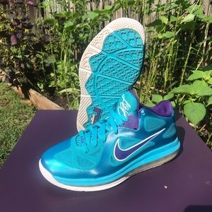 Nike Lebron 9 Low Summit Lake Hornets